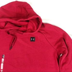 Red Under Armour Hoodie